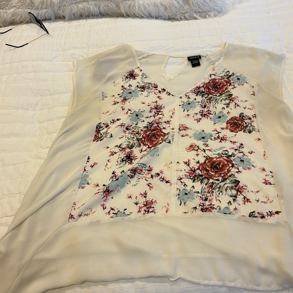 Sheer blouse